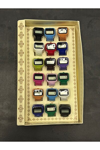 Hurma Kervanı Yeni Nesil Yüzük Parmak Mini Zikirmatik Ledli Ekran 1 Adet