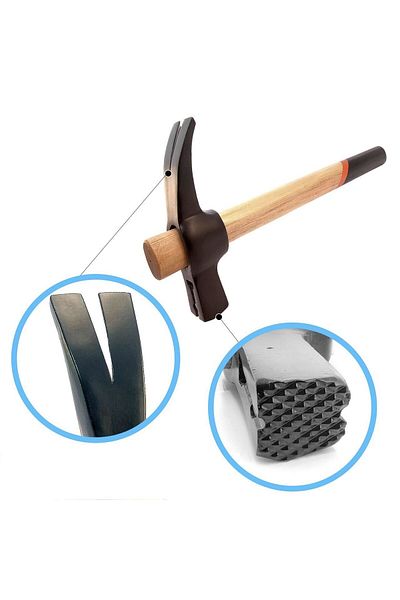 richmann exclusive Carpenter's hammer with magnetic nail holder, 600g &#8211; RICHMANN EXCLUSIVE