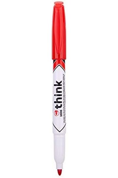 Deli Bullet Tip Red Marker