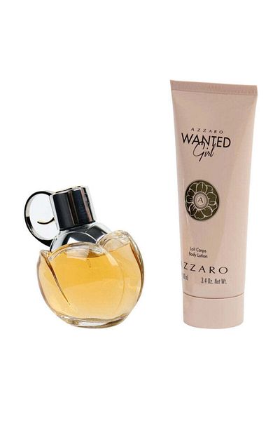 Azzaro مجموعة الفتاة المطلوبة للنساء: ماء عطر، 80 مل + لوشن للجسم، 100 مل