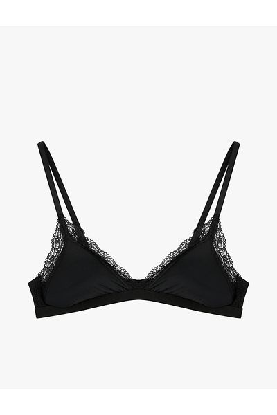 Koton Comfortable Fit Unpadded Underwire Bra with Lace Detail