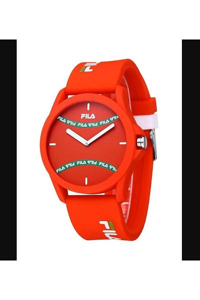 Fila Adult Unisex Analog Watch, Red 38-864-004, 43 mm