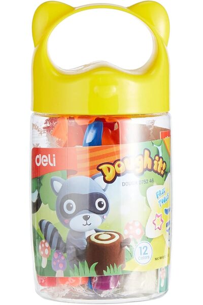 Deli ED75246 عجينة بألوان زاهية وحيوية