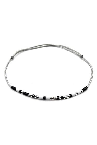 Lexy's Boutique Morse Code Bracelet, 'I Love You' Message, Adjustable, Lexy's Boutique