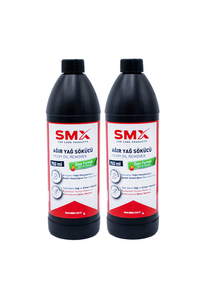 SMX Ağır Yağ Sökücü 750 Ml 2 Adet