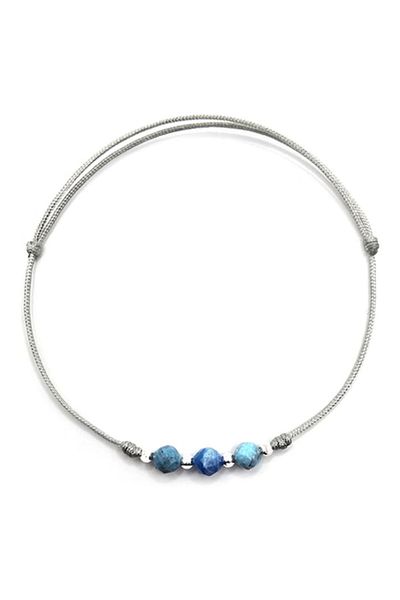 Lexy's Boutique Handmade Adjustable Bracelet with 925 Silver and Turquoise Stones by Lexy's Boutique