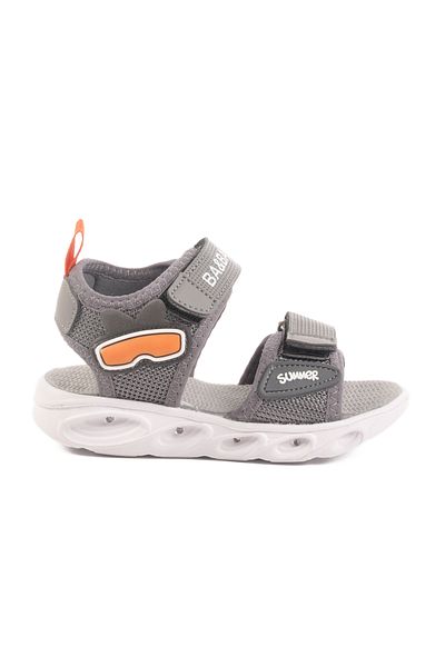 AYAKMOD Smoked Velcro Lighted Baby Girl Sandals 018127 B