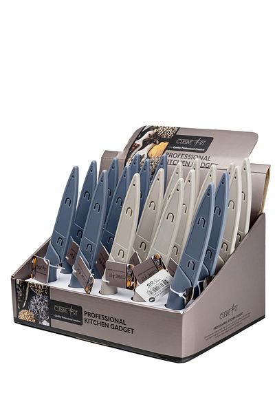 Cuisine Art By Styli Cuisine Art Utility Knife 23 cm - Versatile Stainless Steel Blade with Polypropylene Handle