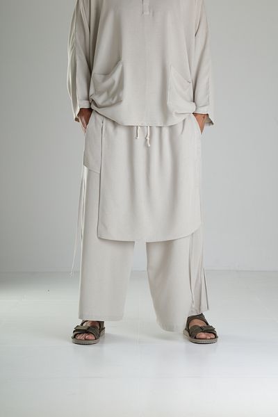 COCOPELLI Beige Loose Fit Tokyo Suit