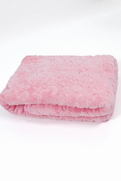 Sitilin Cloud Star Patterned Plush Baby Blanket Soft, Baby Gift 100X120 cm Stl7053