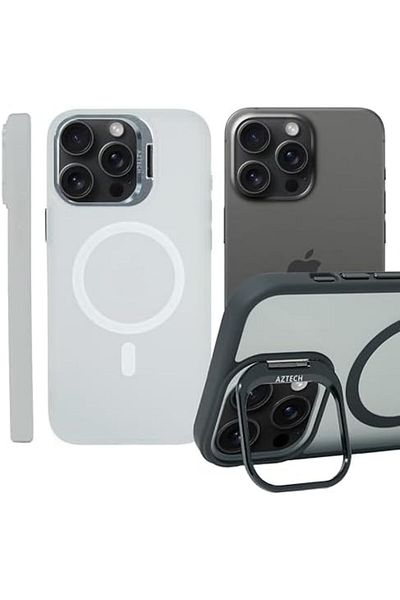 Aztech for iPhone 13 Pro Case Compatible with MagSafe, Kickstand Cover for iPhone 13