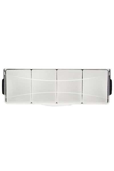 GastroPlast By Styli GastroPlast Garnish Trays with 6 Compartments 6 Removable Container