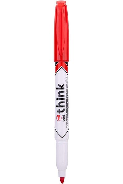 Deli Bullet Tip Red Marker