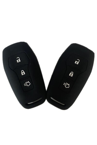 Point Focus 5 Silikon Anahtar Kılıfı 2018 Sonrası Siyah Renk Anahtarsız Model 2 Adet