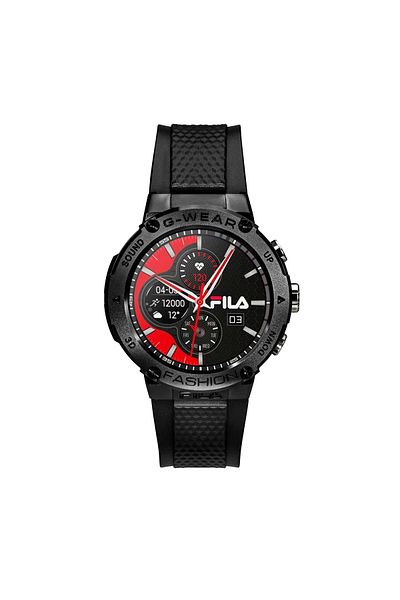 Fila Adult Unisex Smartwatch Watch, Black SW/27,
