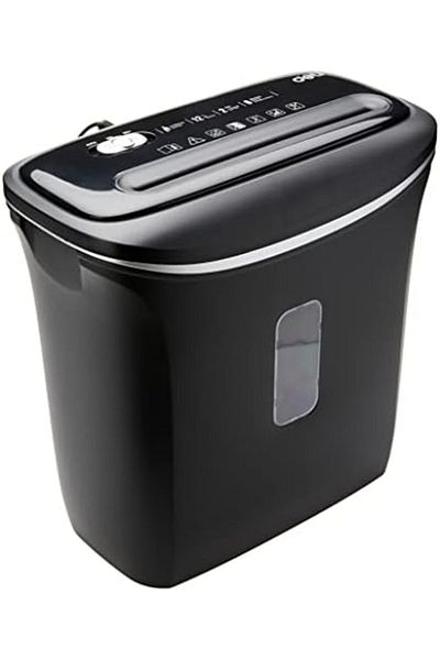 Deli A4 6 Sheets Paper Shredder, 220 mm