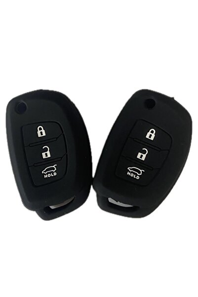 Point Hyundai I10 I20 IX35 Elantra Bayon Tucson Silikon Anahtar Kılıfı Sustalı 2 Adet