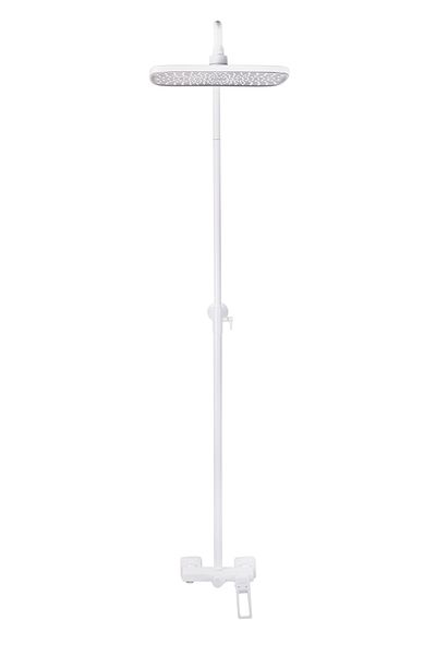 Trendy's Coloana de dus TRENDY’S, slim cu doua functii, alb