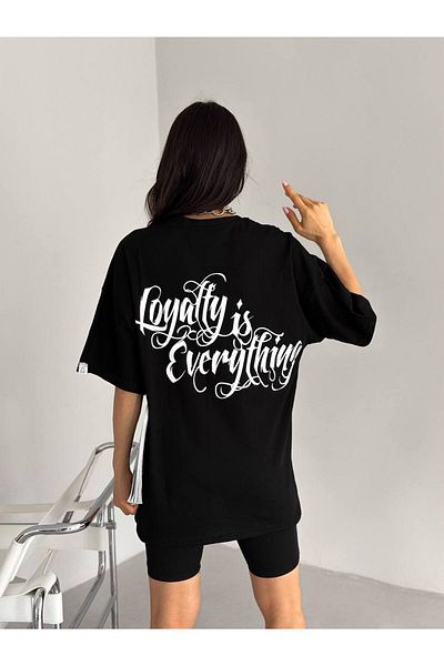 Modern Moda Printed Black T-Shirt Attack On Titan Logo