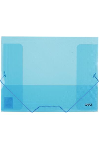 Deli E39504 3 Flap Folder, A4 Size, Assorted