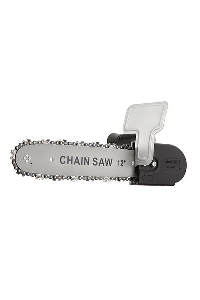 Lawazim 12-inch Chain Saw Attachment for Angle Grinder - Conversion Kit with Kickback Protection