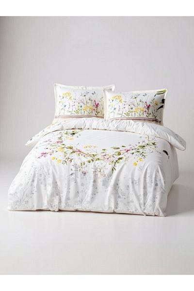 Özdilek Ranforce Jardin De Flor Double Duvet Cover Set