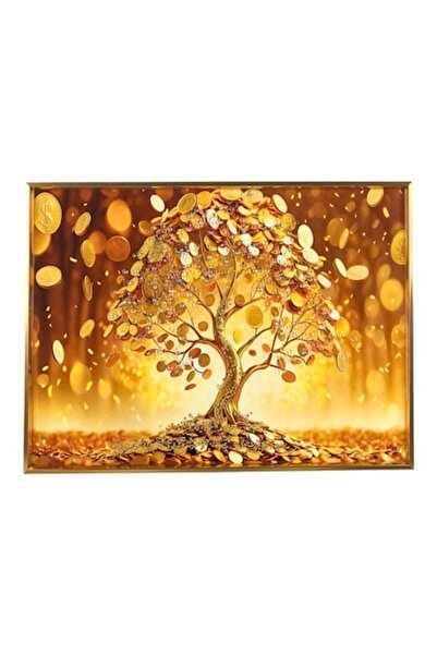 OEM Tablou din plastic cu imagini abstracte cu aplicatii de pietricele, 30x40...