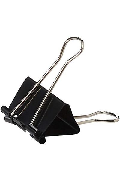 Deli 41 mm Binder Clip Box Black, E38562