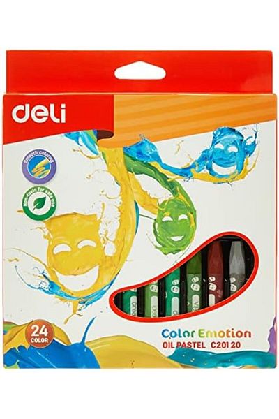 Deli EC20120 Oil Pastel Colour for Perfect Blending