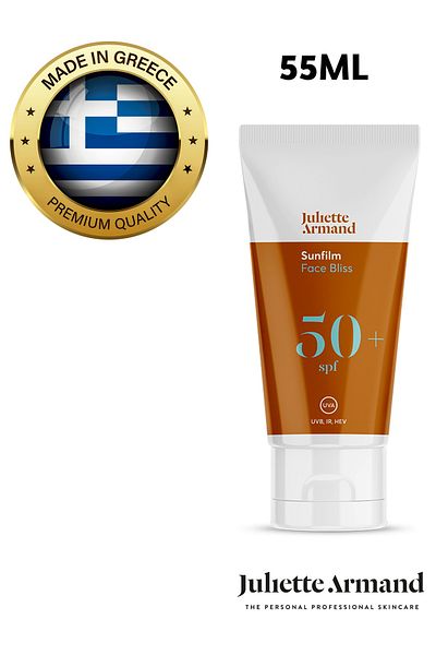 Juliette Armand Sunfilm Face Bliss SPF50+ High Protection Sunscreen Cream Sunblock for All Skin Types
