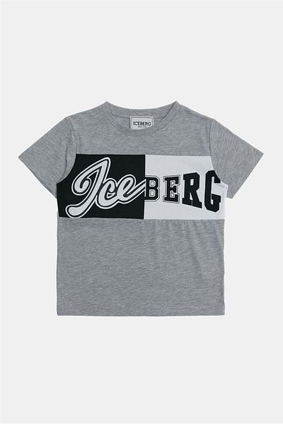 Iceberg Boy Grey T-Shirt
