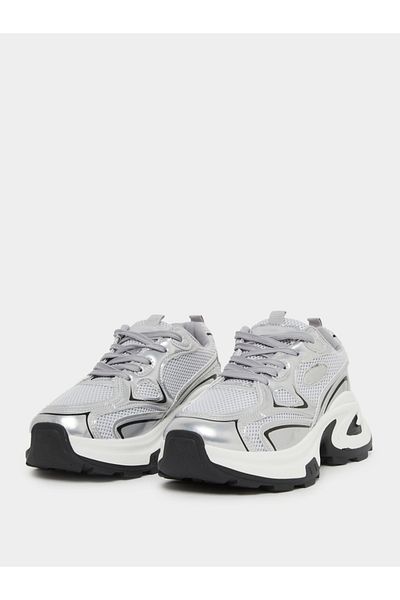 Styli Chunky Sole Lace Up Sneakers