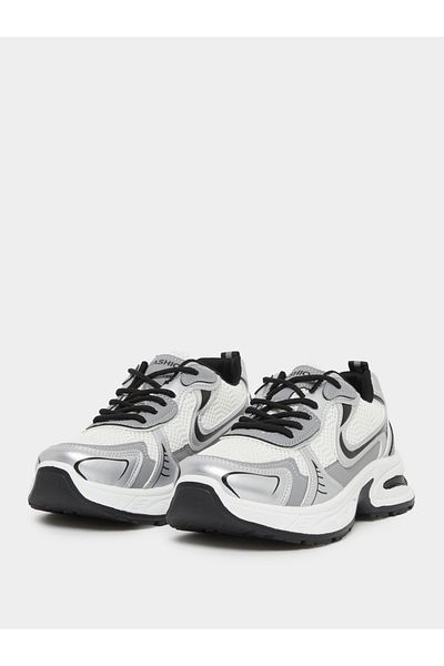 Styli Chunky Sole Lace Up Sneakers