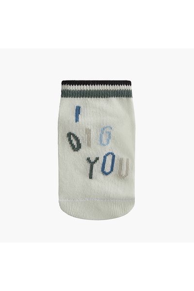 Juniors Printed Ankle Length Socks - Set of 3