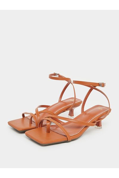 Styli Strappy Kitten Heel Sandals