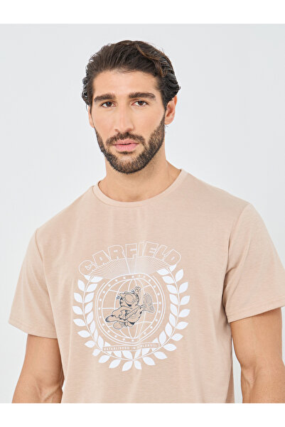 Styli Garfeild Graphic Print Short Sleeve T-Shirt and Shorts Set