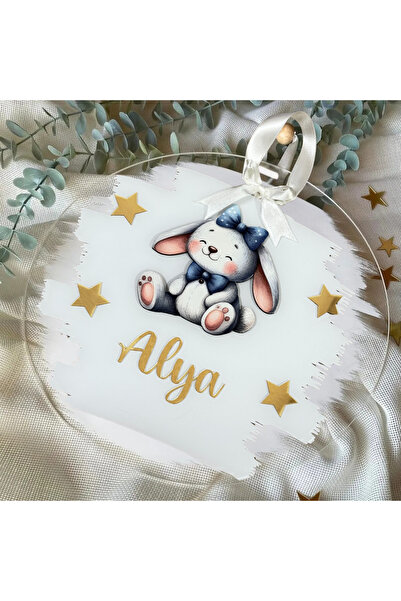 edoy İsme Özel PİLEKSİ Bebek Kapı Süsü | Hastane Odası ve Bebek Odası Dekoru