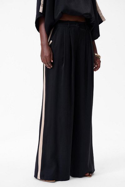 Blue Shadow Women's Trousers Kasjo Black