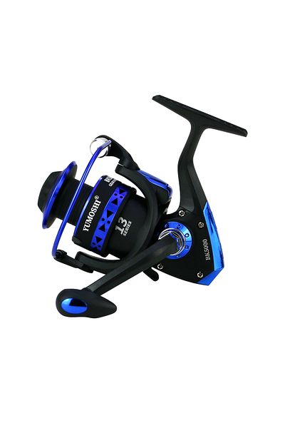 FishEdge Mulineta pescuit, Yumoshi 6000, frana frontala micrometrica, forta franare 10kg, tambur din aluminiu
