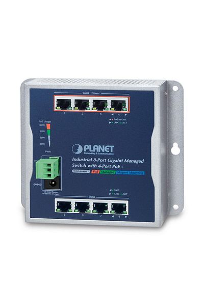 HP Planet IP30, IPv6/IPv4, 8-P 1000TP, WGS-804HPT
