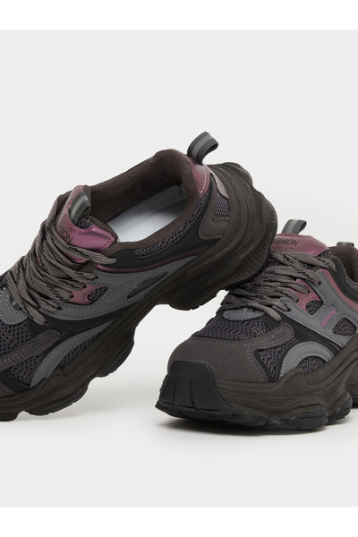 Styli Chunky Sole Lace Up Sneaker