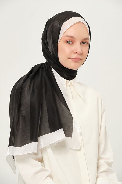 Madame Polo Șal Imprimat Chihlimbar Multicolor Țesătură Neînfășurată 75x180 Cm