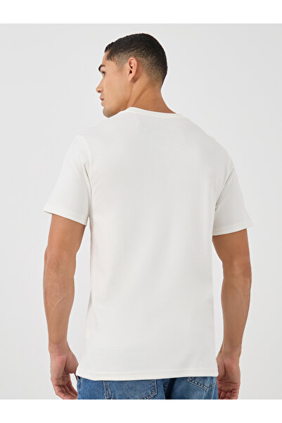 Styli Crew Neck Textured Regular Fit T-Shirt