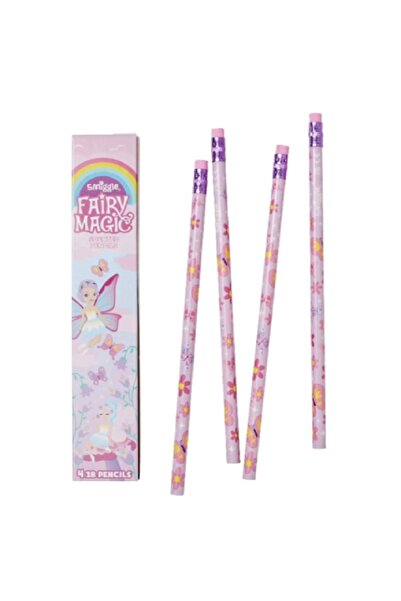 SMIGGLE Kokulu 2B Kalem 4'lü Paket, Peri Büyüsü