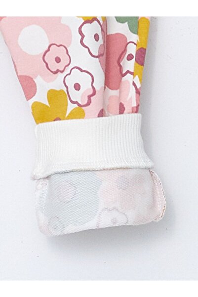 LC Waikiki Lcw Baby Elastic Waist Floral Baby Girl Sleepwear Bottom