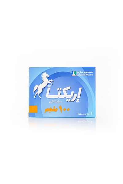 JAMJOOM PHARMA Erecta 100 mg 4 Tablets