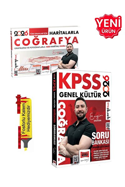 Yargı Yayınları 2026 - Haritalarla Coğrafya Grafiklerle 400 Soru + Soru Banka...