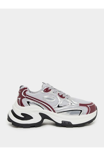 Styli Chunky Sole Lace Up Sneakers