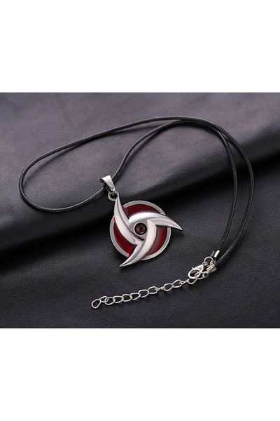FG KONNİCHİWA Naruto 3-4cm Anime Periphery Pendant Necklace Jewelry Alloy Shuriken Decoration Mask Ornament Accessories