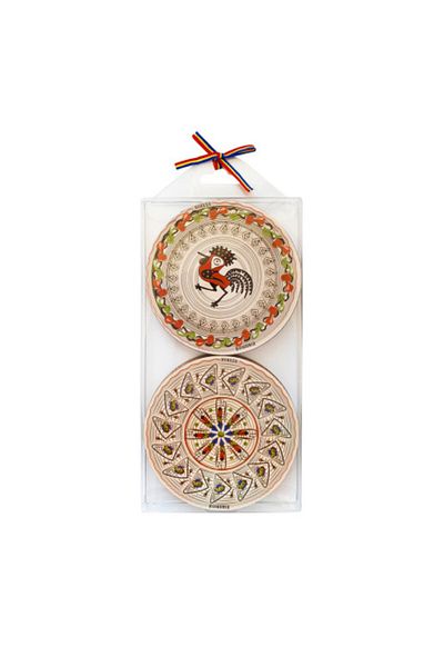 Magnetella Suporturi de pahare - cadouri traditionale romanesti, Horezu, MB026
